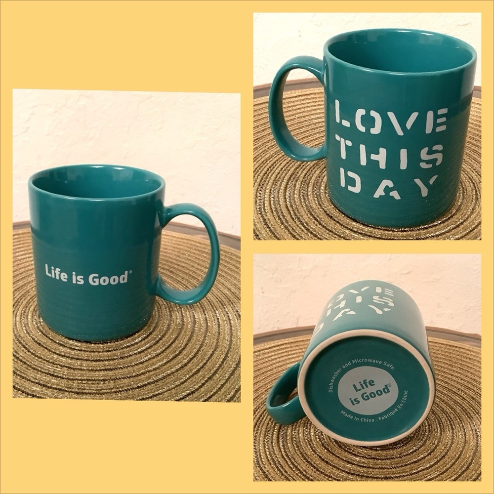 Life Is Good Coffee Mug EUC